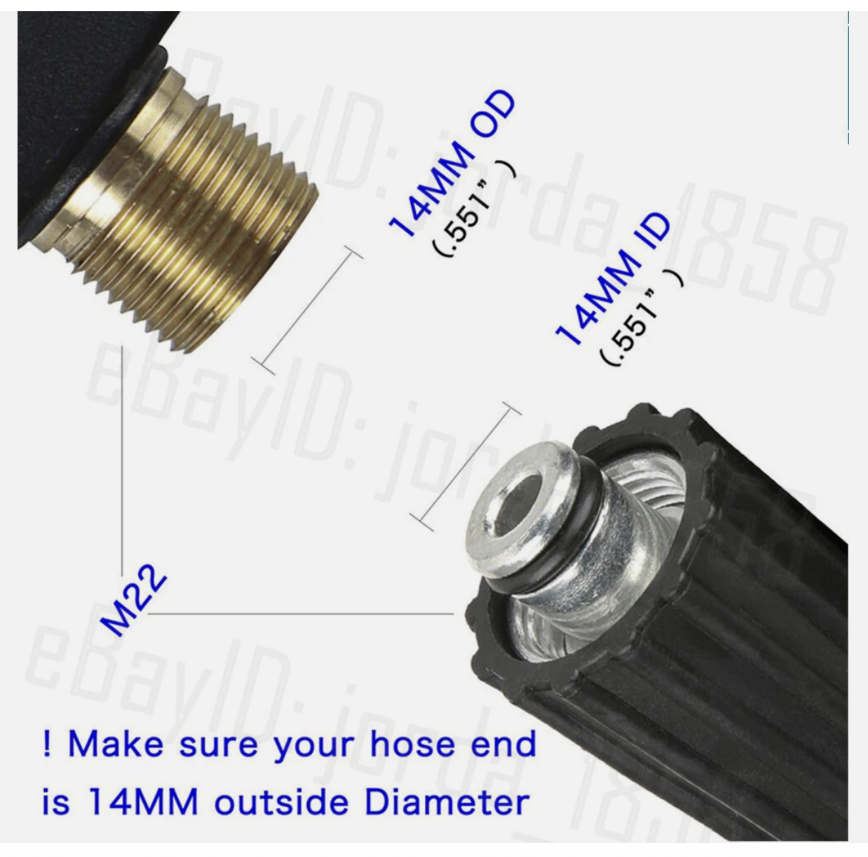 High Pressure Snow Foam Washer Gun Jet Car Wash Lance Cannon Spray Bottle Kit