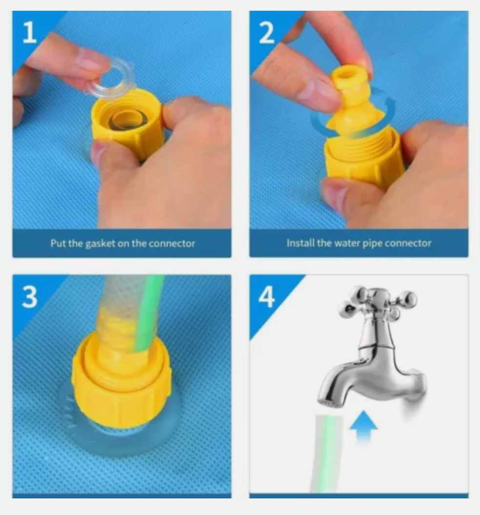 200cm Sprinkler Play Mat Water Toy Dog Pool Beach Splash Pad Centre Spray