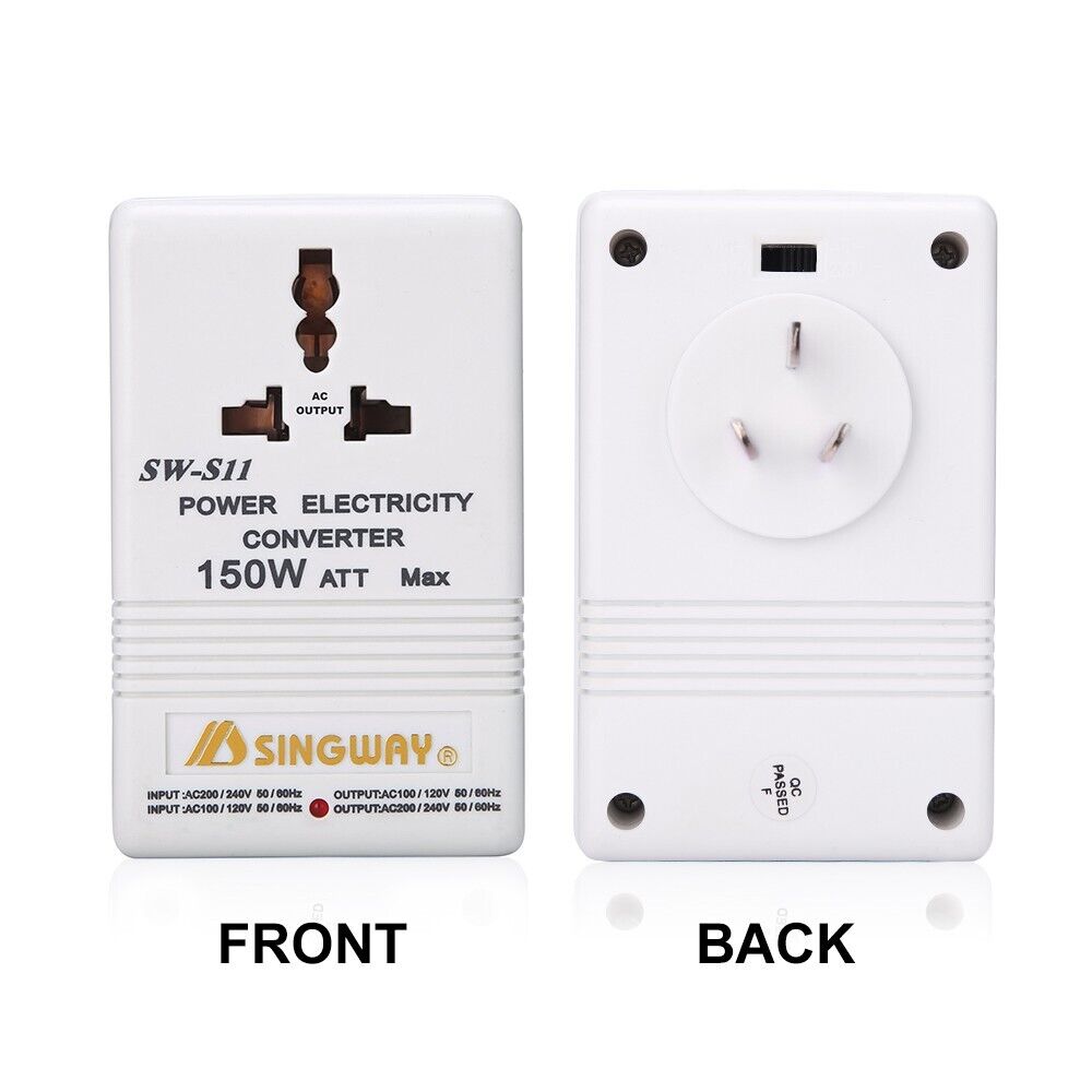 Power Converter International Adapter Travel Voltage Transformer 220V to 110V
