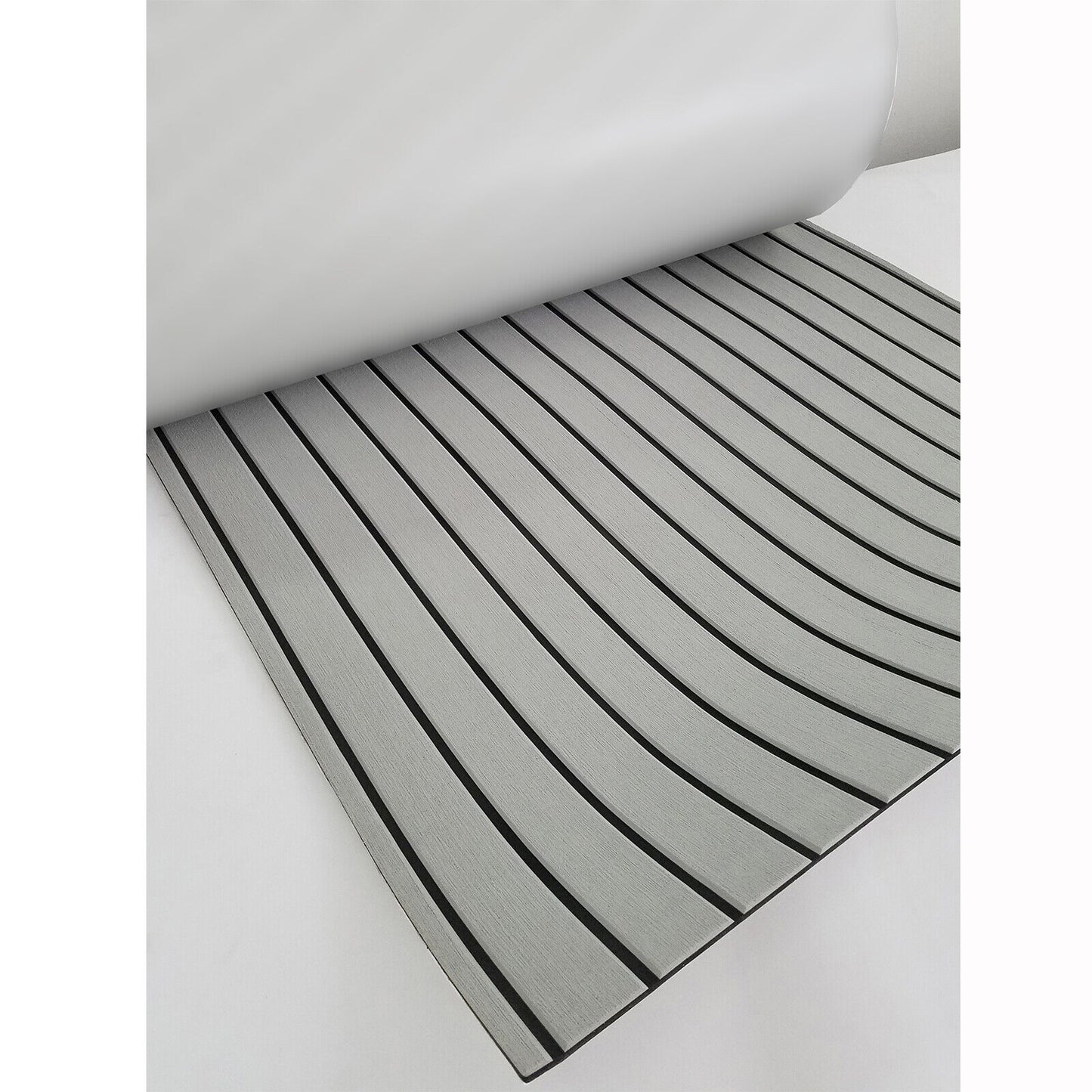 240×90cm Adhesive Marine Flooring Faux Teak EVA Foam Boat Yacht Decking Sheet