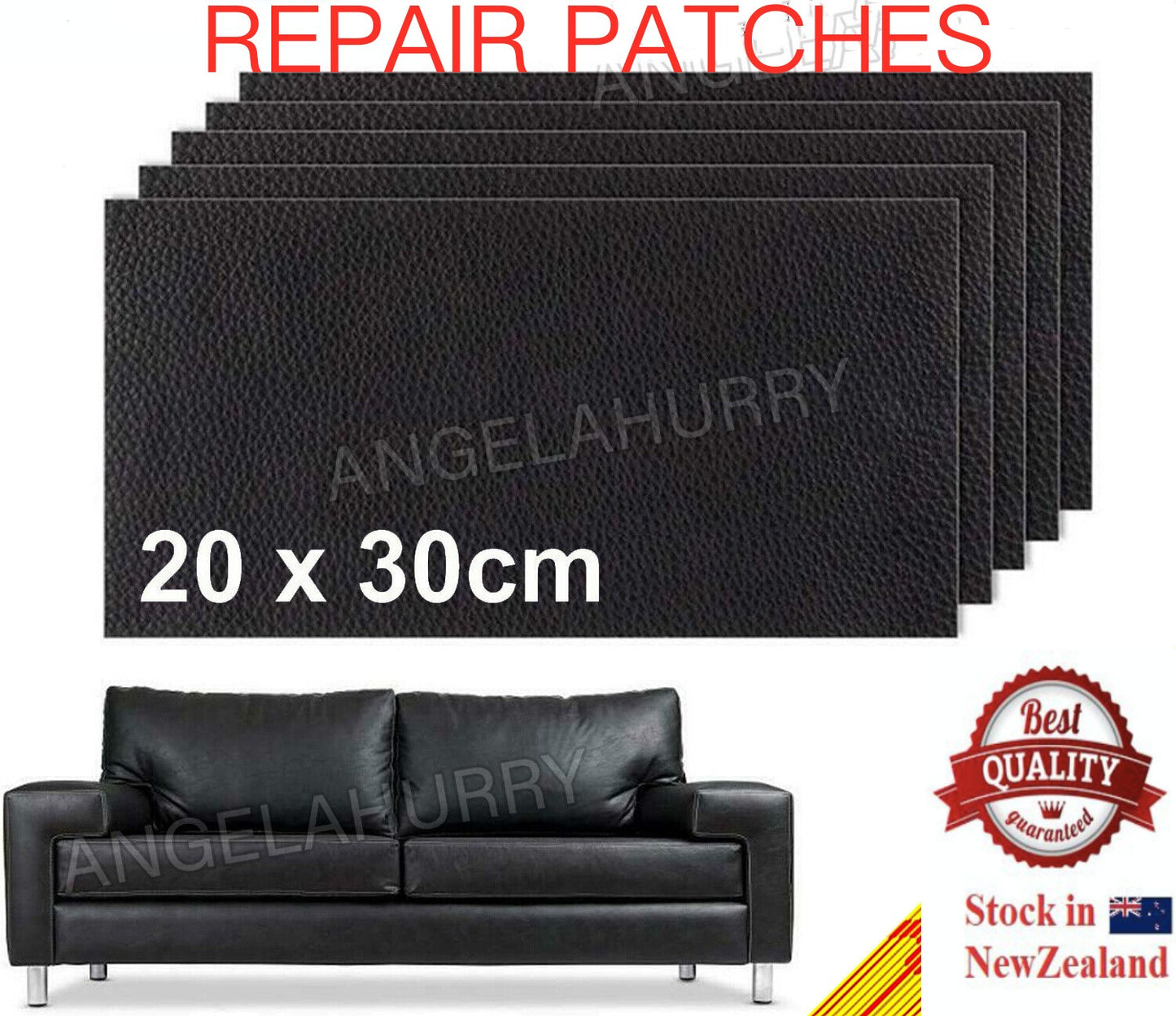 Leather Repair Kit Patch Car Seat Upholstery Filler Couch Sofa Furniture