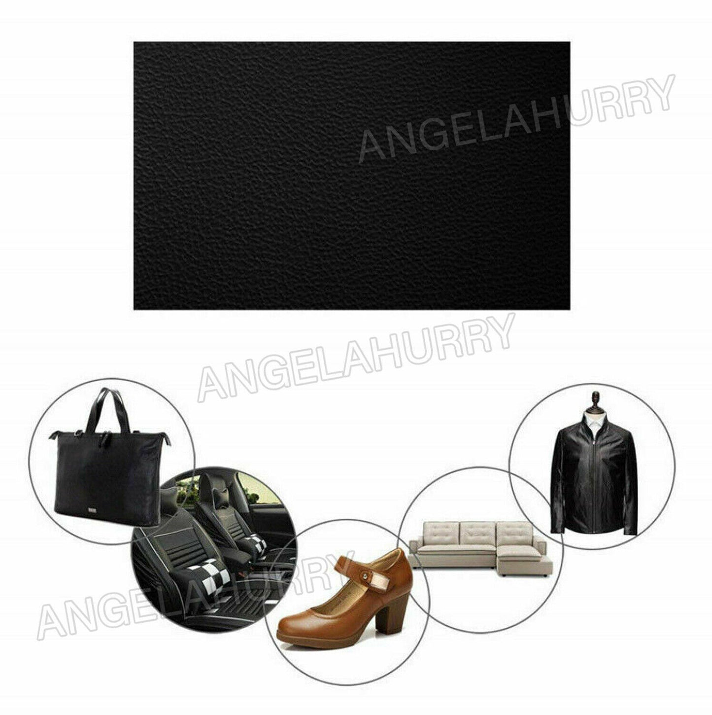 Leather Repair Kit Patch Car Seat Upholstery Filler Couch Sofa Furniture