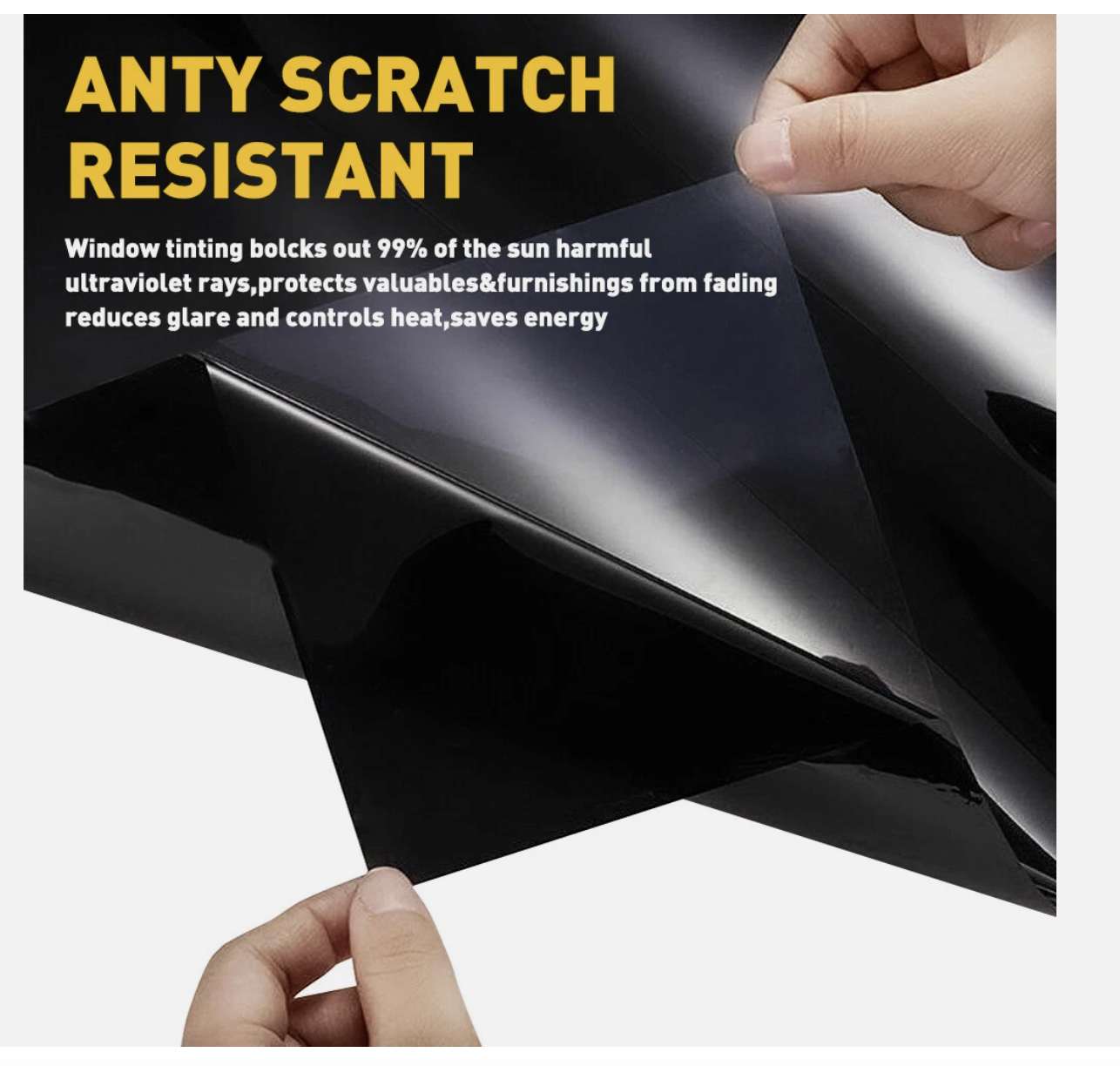 3M Window Roll Uncut Tint Film VLT 5/15/20/35/50/70% 10ft Car Home Office 50cm