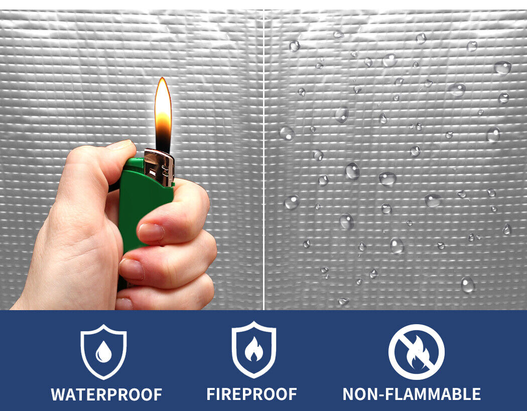 4.5M Sound Deadener Foam Insulation Heat Noise Proofing Car Mat Roller 5mm Thicker