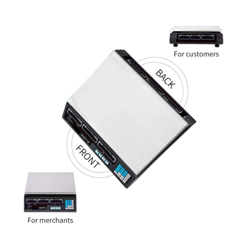 Electronic Digital Kitchen Scale Commercial Shop 40KG 5g Food Weight Scales