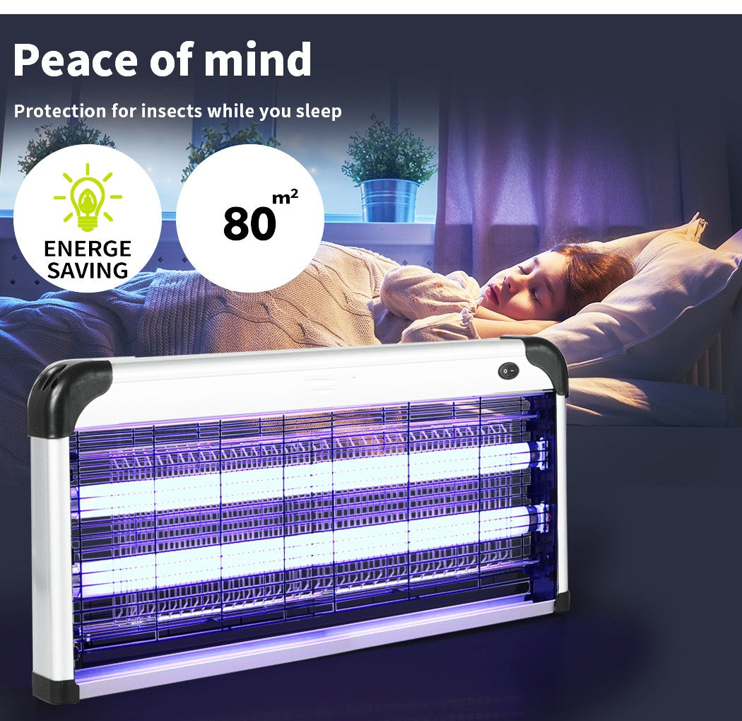 Electric UV Mosquito Fly Insect Killer Bug Zapper Trap Lamp Indoor Outdoor Light