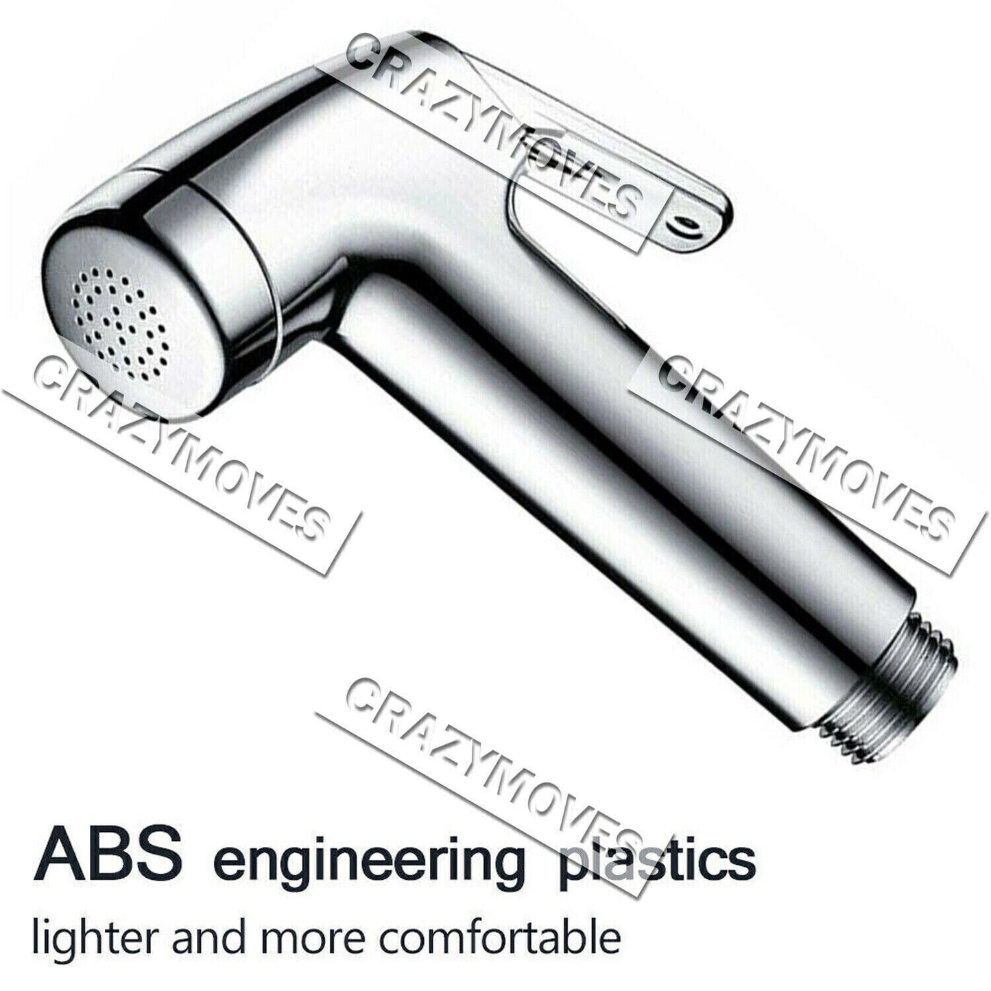 4PCS Bidet Douche Toilet Spray Set Shattaf Shower Head Hose Sprayer Kit Hand