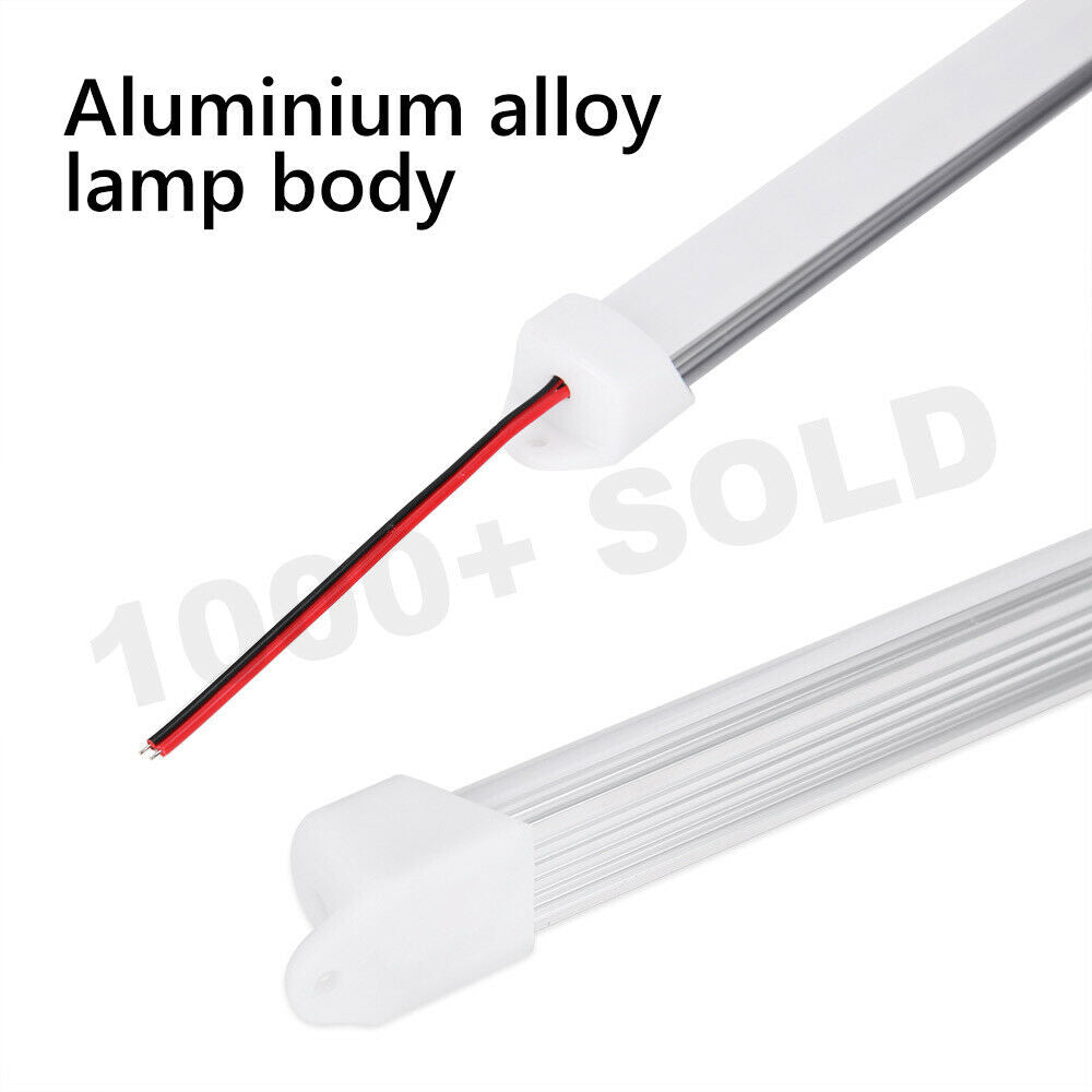 4x LED strip lights Bar Car 12V Waterproof caravan boat fishing camping lights