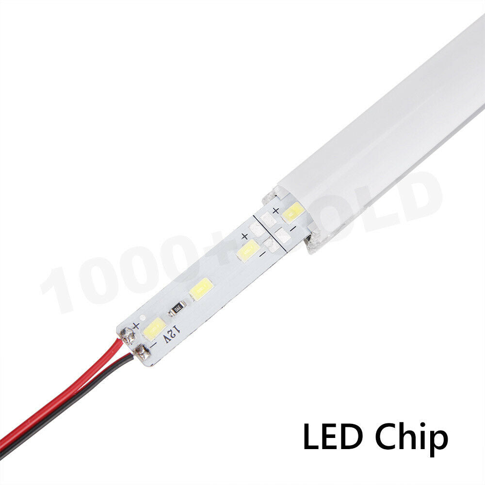 4x LED strip lights Bar Car 12V Waterproof caravan boat fishing camping lights