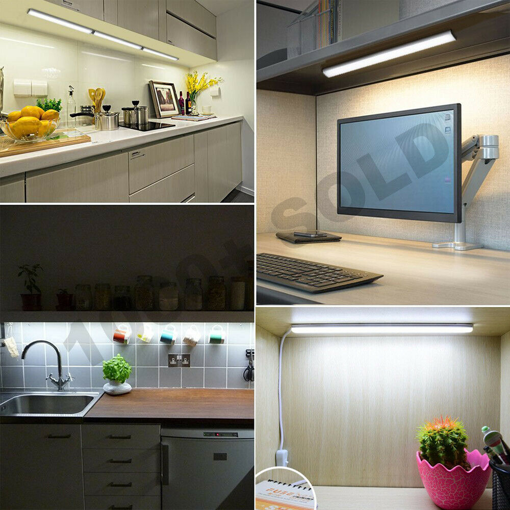 4x LED strip lights Bar Car 12V Waterproof caravan boat fishing camping lights