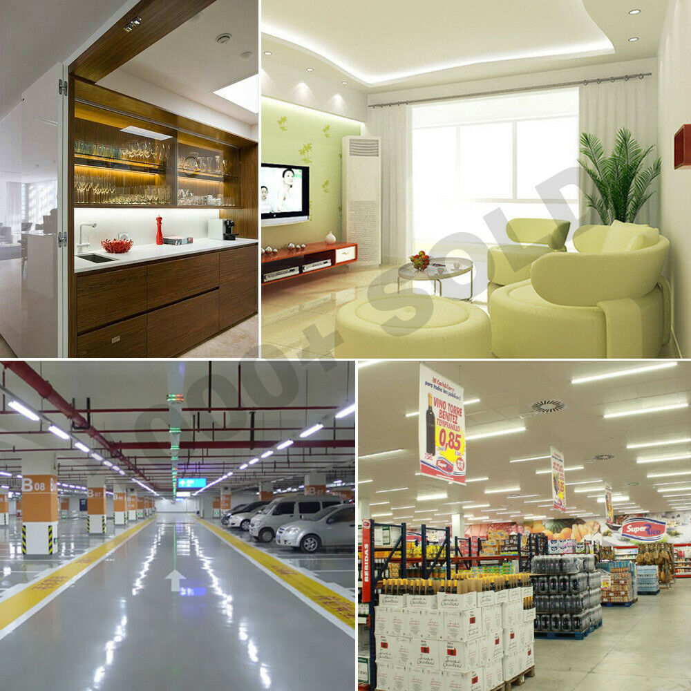 4x LED strip lights Bar Car 12V Waterproof caravan boat fishing camping lights