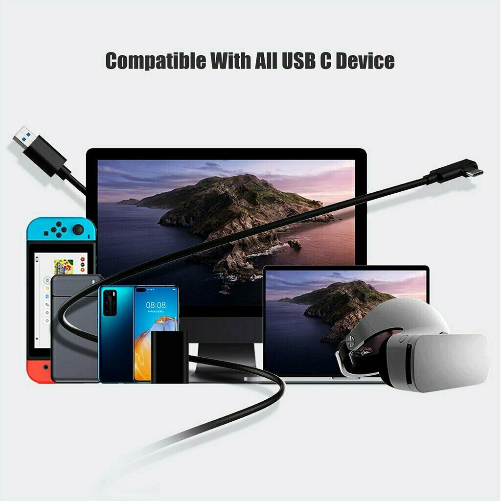 5m Type-C USB 3.1 Data Cable Charging Charger for Oculus Quest Link VR
