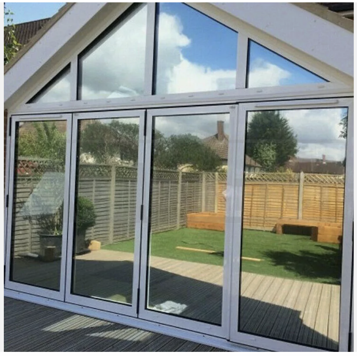 5M One Way Mirror Tint Window Glass Film Solar UV Reflective Privacy Protector