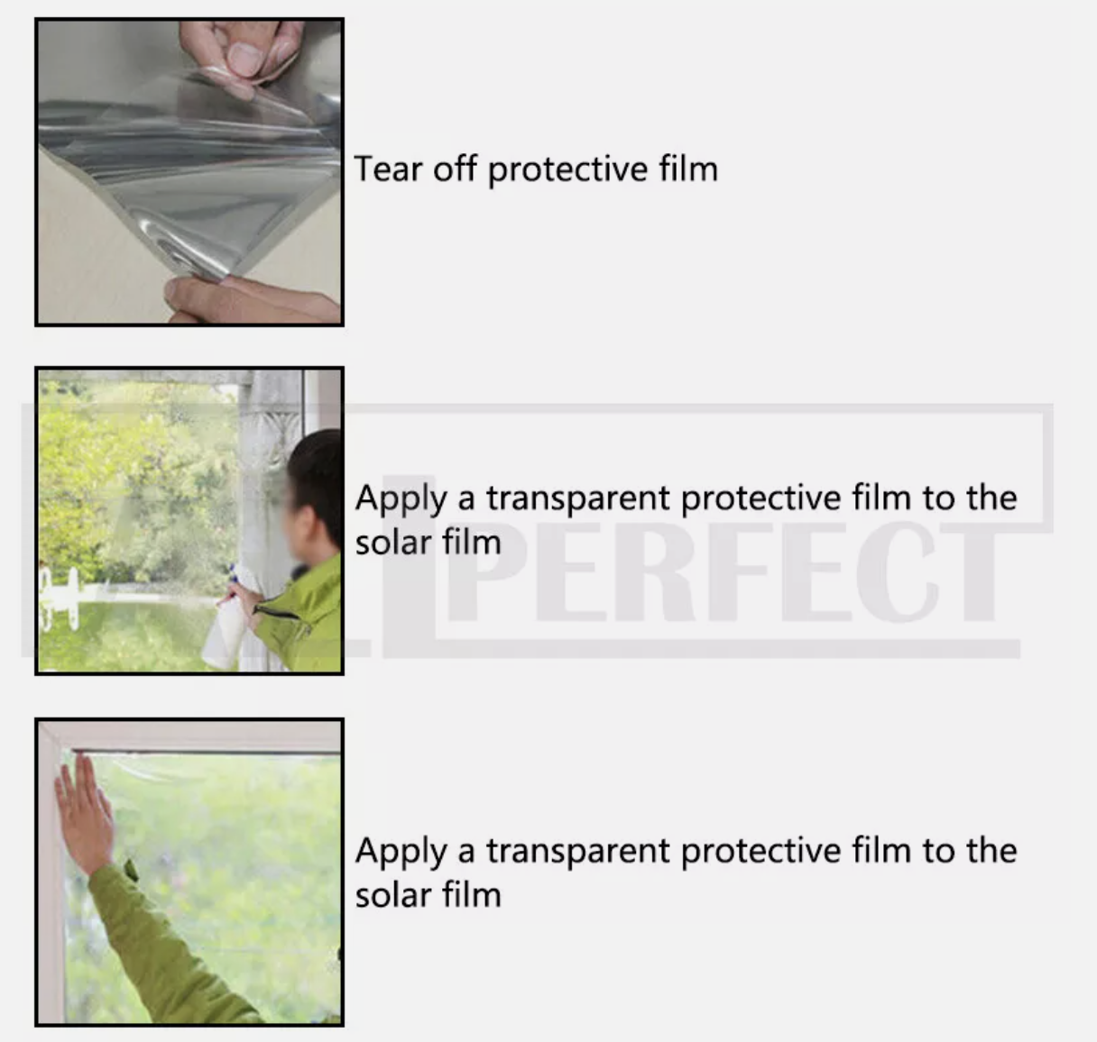 5M One Way Mirror Tint Window Glass Film Solar UV Reflective Privacy Protector