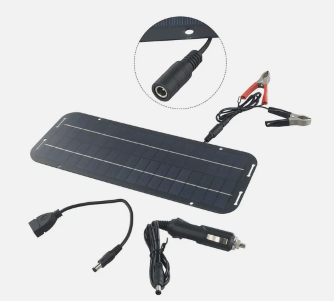 12V Solar Panel Kit 60W Waterproof Trickle Battery Charger Powered for Car RV