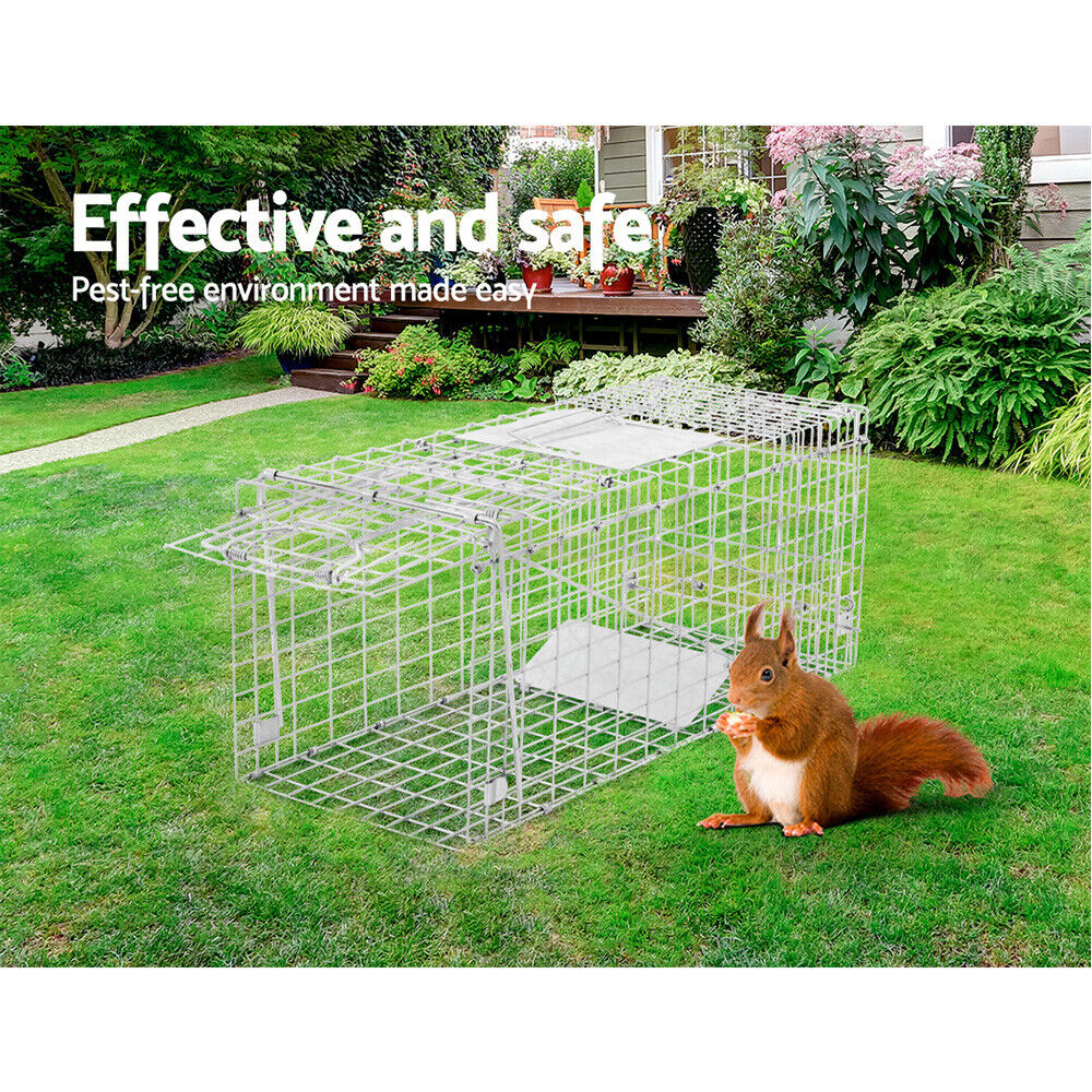 Extra Large Animal Trap Humane Cage Possum Fox Koala Rabbit Bird Cat