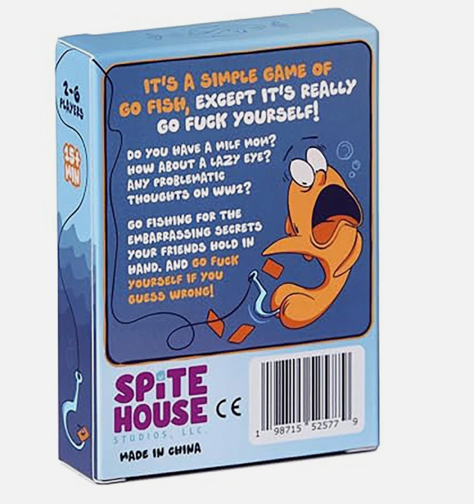 Go Fuc Yourself The Adult Go Fish Game You've Always Wanted Hilarious Card Game