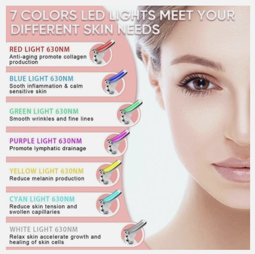 Rejuvenation Massager Neck Anti Wrinkle Face Beauty Device Skin Lifting Tighten