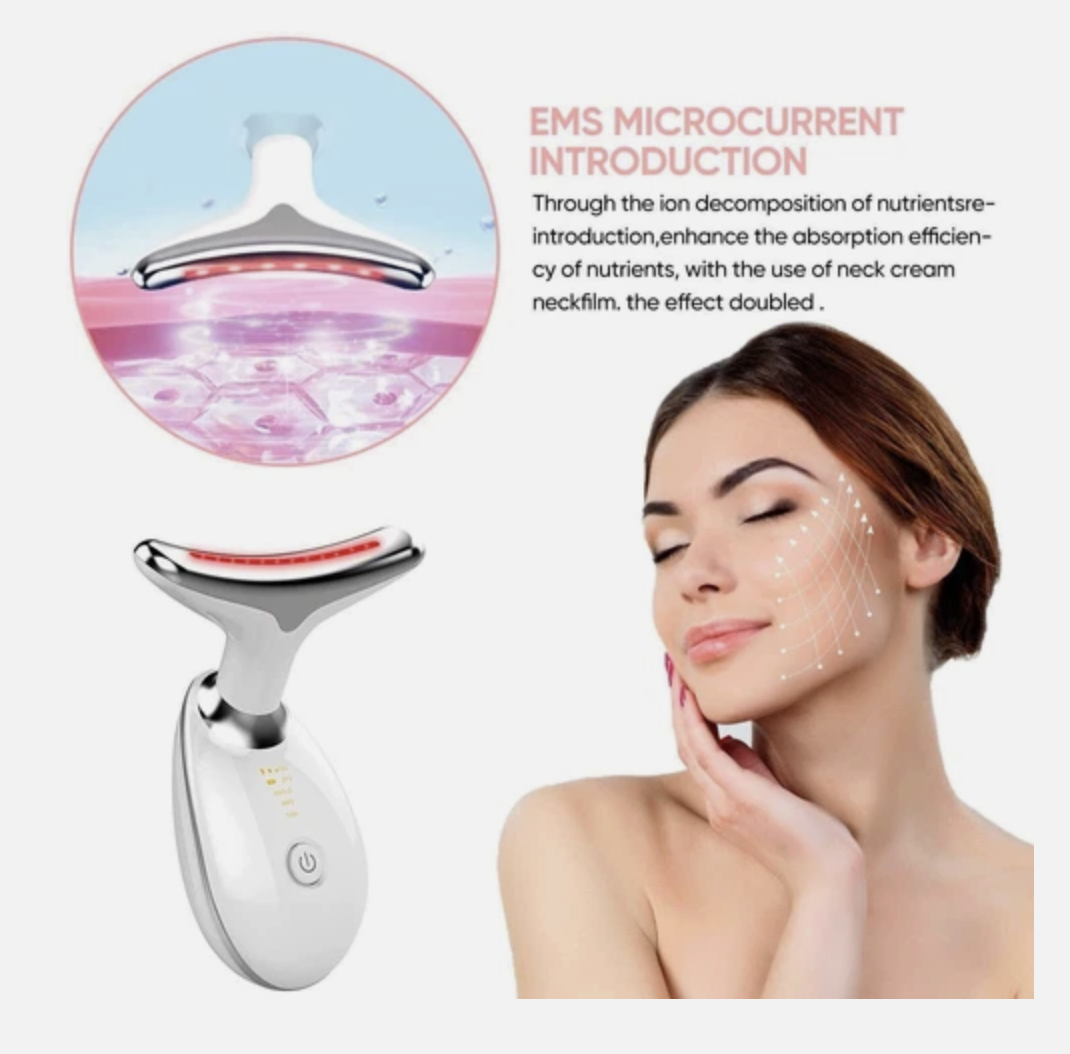 Rejuvenation Massager Neck Anti Wrinkle Face Beauty Device Skin Lifting Tighten