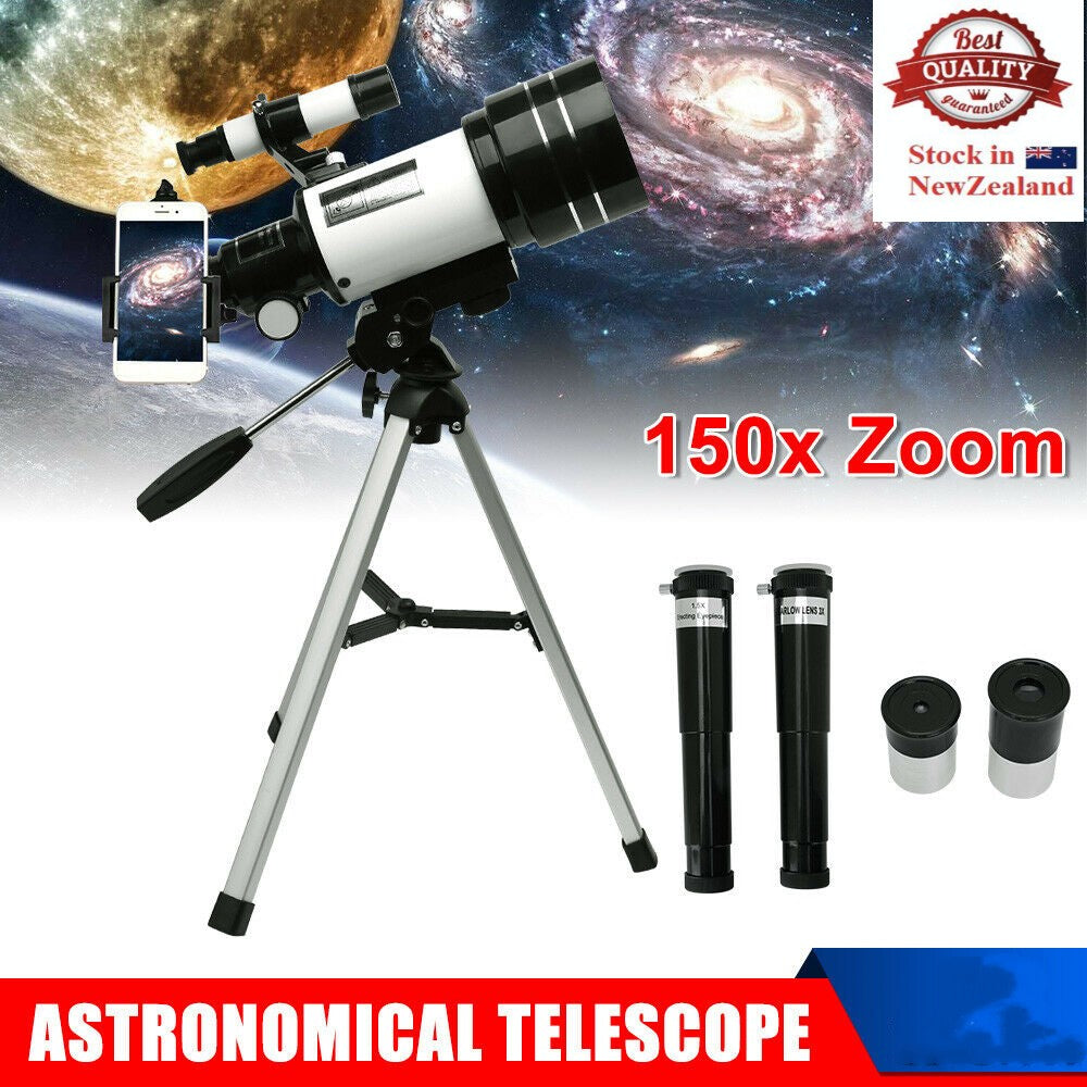 Astronomical Telescope With Tripod 150x Zoom HD Outdoor Monocular 70mm Aperture