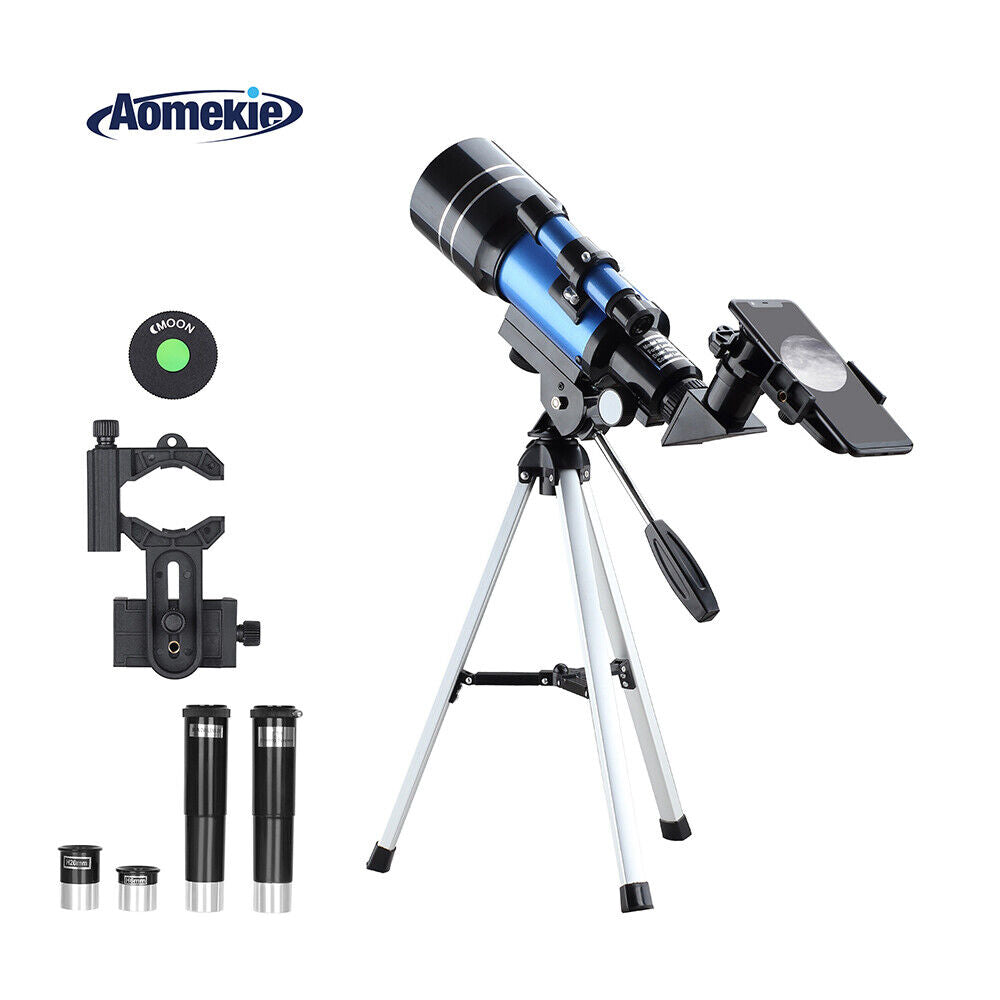 Astronomical Telescope With Tripod 150x Zoom HD Outdoor Monocular 70mm Aperture