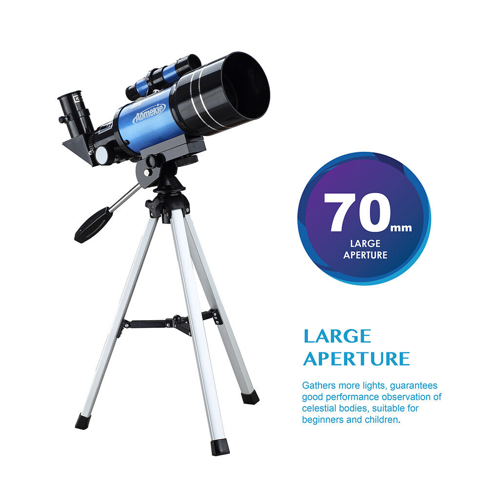 Astronomical Telescope With Tripod 150x Zoom HD Outdoor Monocular 70mm Aperture