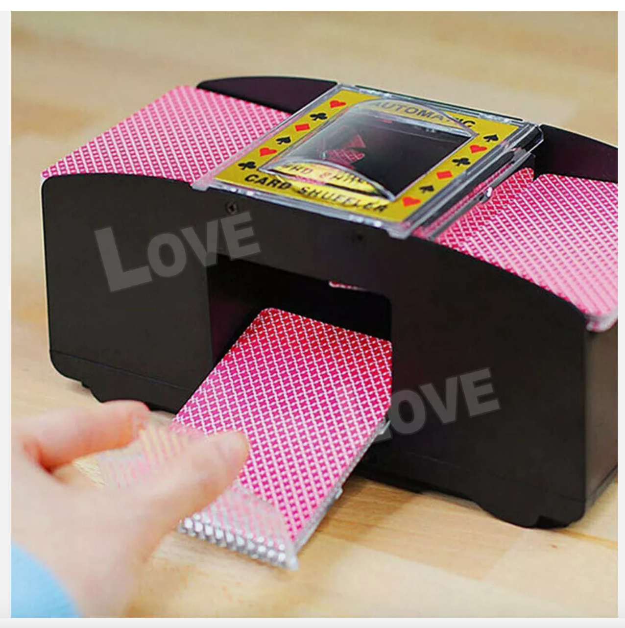 Automatic Playing Cards Card Games Poker Sorter Mixer Shuffler Shuffling Shuffle