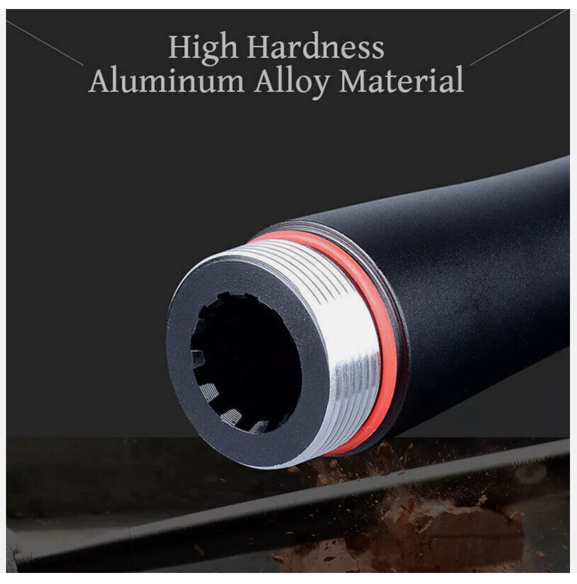 Baseball LED Flashlight Security Waterproof Bright Baton Aluminum Alloy Torch