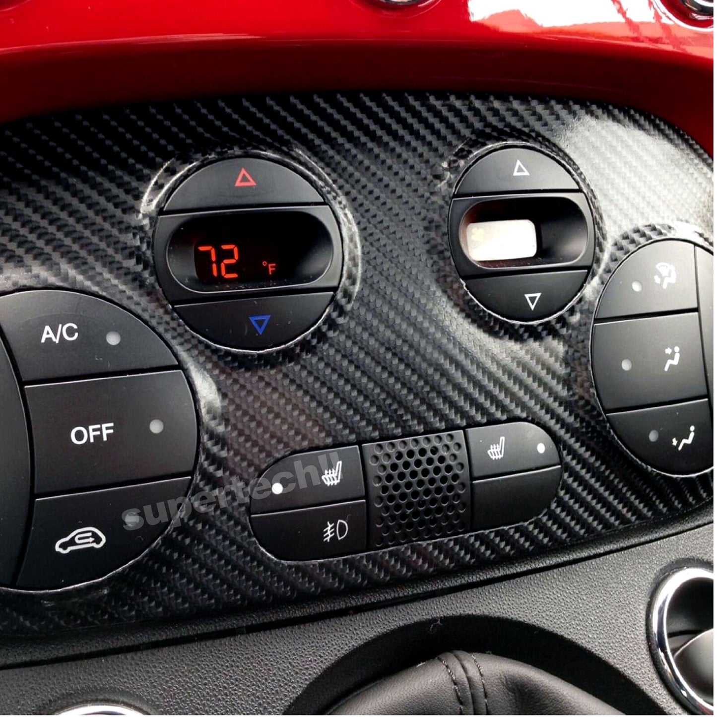 Carbon Fibre Vinyl Car Wrap 151cmX50cm