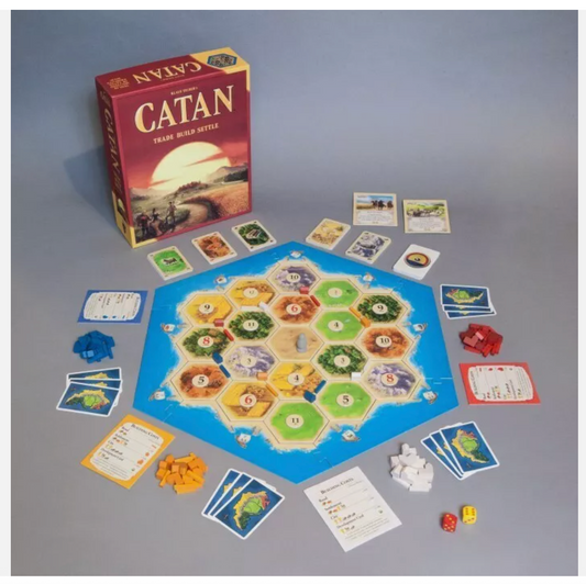 The Settlers of Catan Game Party Card Games Cards