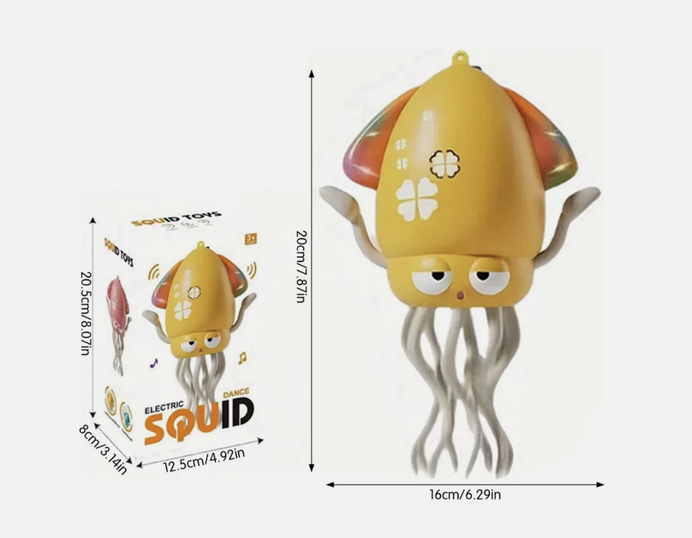 Dancing Octopus Toy For Babies Crawling Interactive Escape Octopus Walking