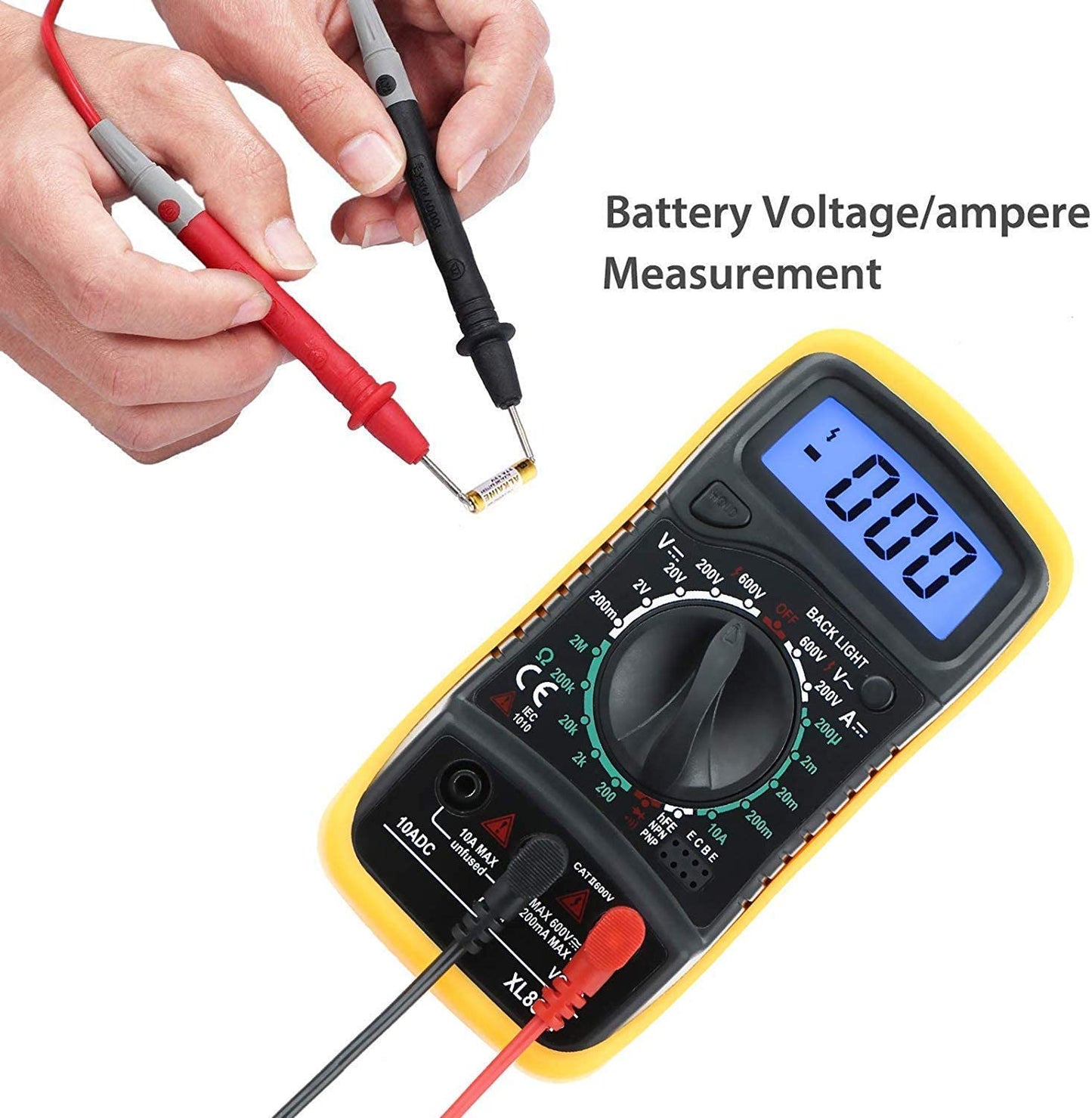 Digital LCD multimeter