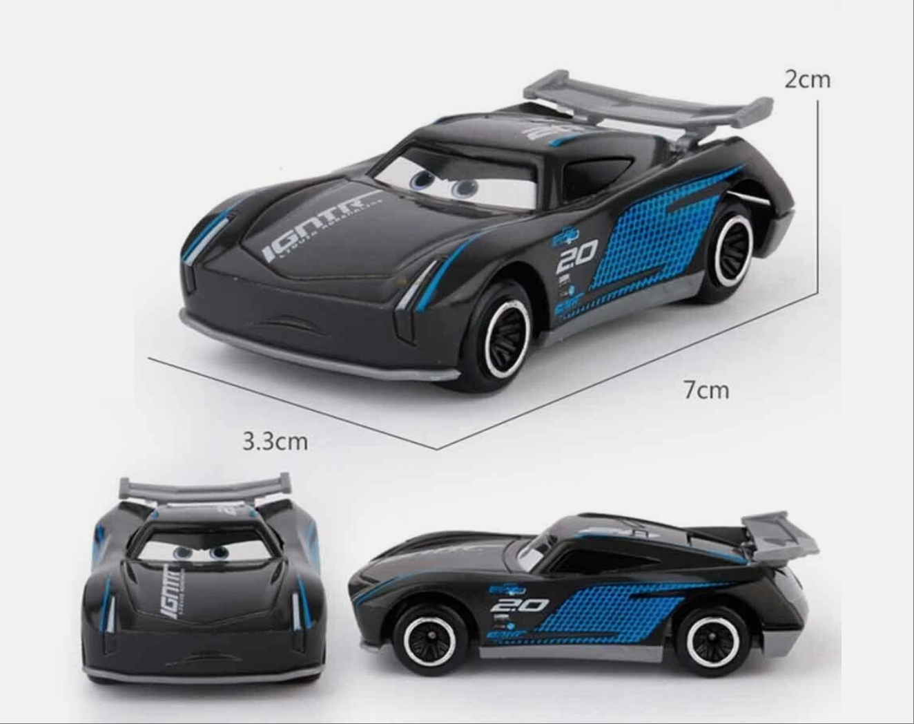 6pcs Disney Cars Lightning Mcqueen Kids Child Boy PVC Diecast Vehicles Truck Toy