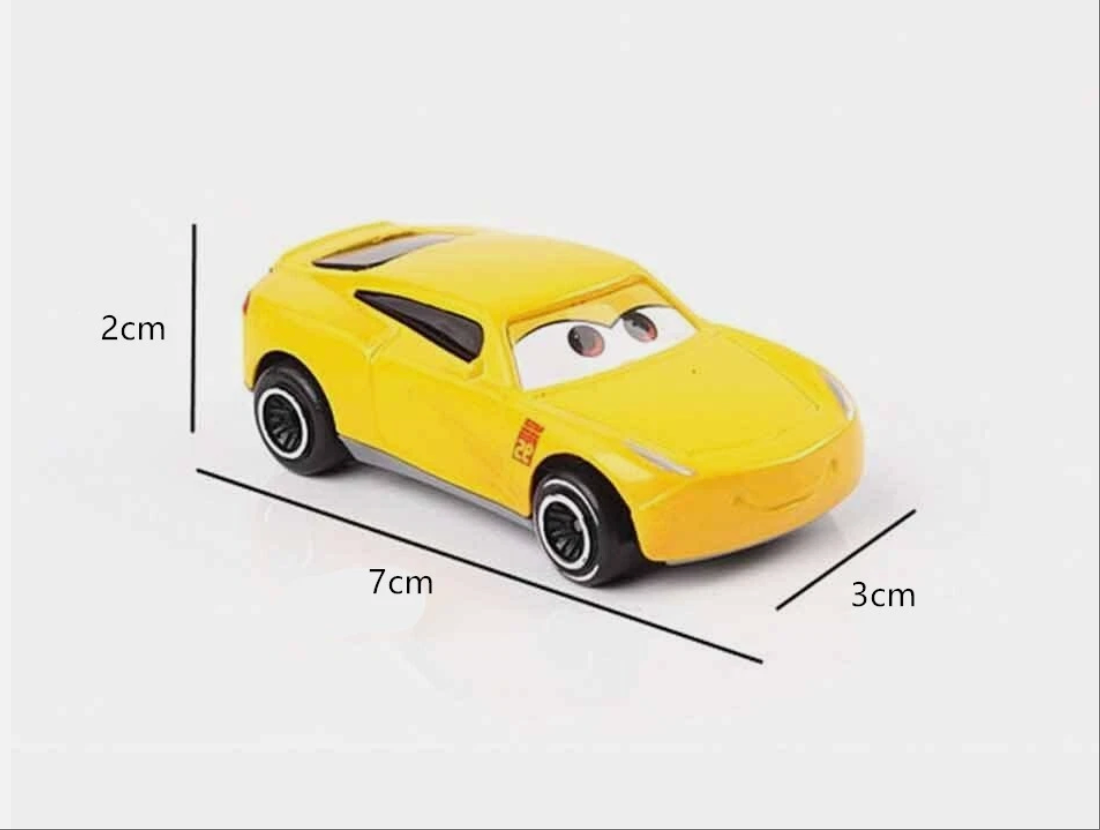 6pcs Disney Cars Lightning Mcqueen Kids Child Boy PVC Diecast Vehicles Truck Toy