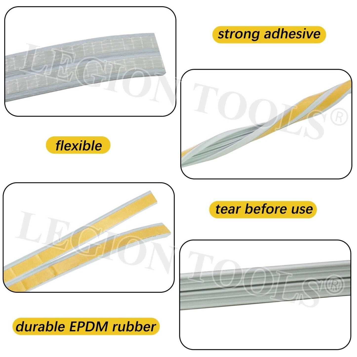 Door & Window Frame Weather Seal Strip