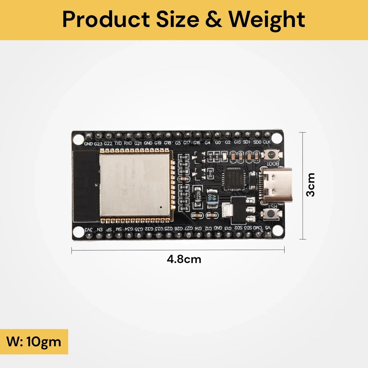 ESP-32 ESP32S Development Board 2.4GHz WiFi+Bluetooth Antenna Module