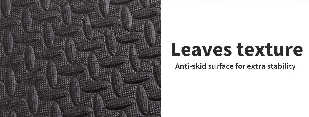 EVA Foam Mat 12Pcs Gym Floor Mats Interlocking Heavy Duty Baby Kids Play