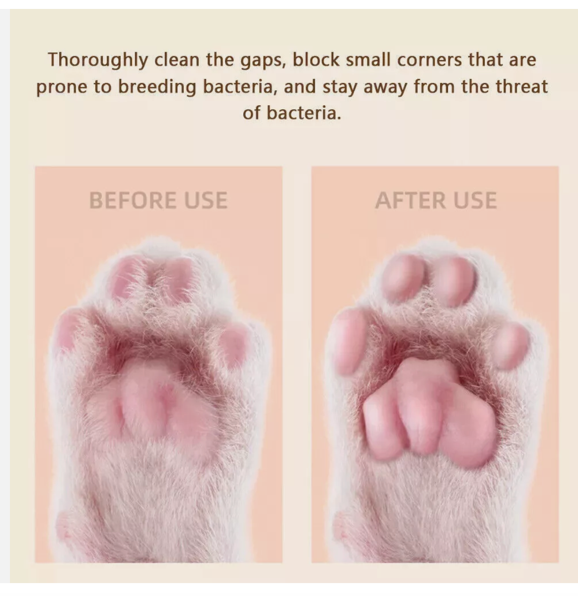 Waterproof Pet Dog Electric Groomer Trimmer LED Pet Foot Hair Cat Dog Paw Shaver