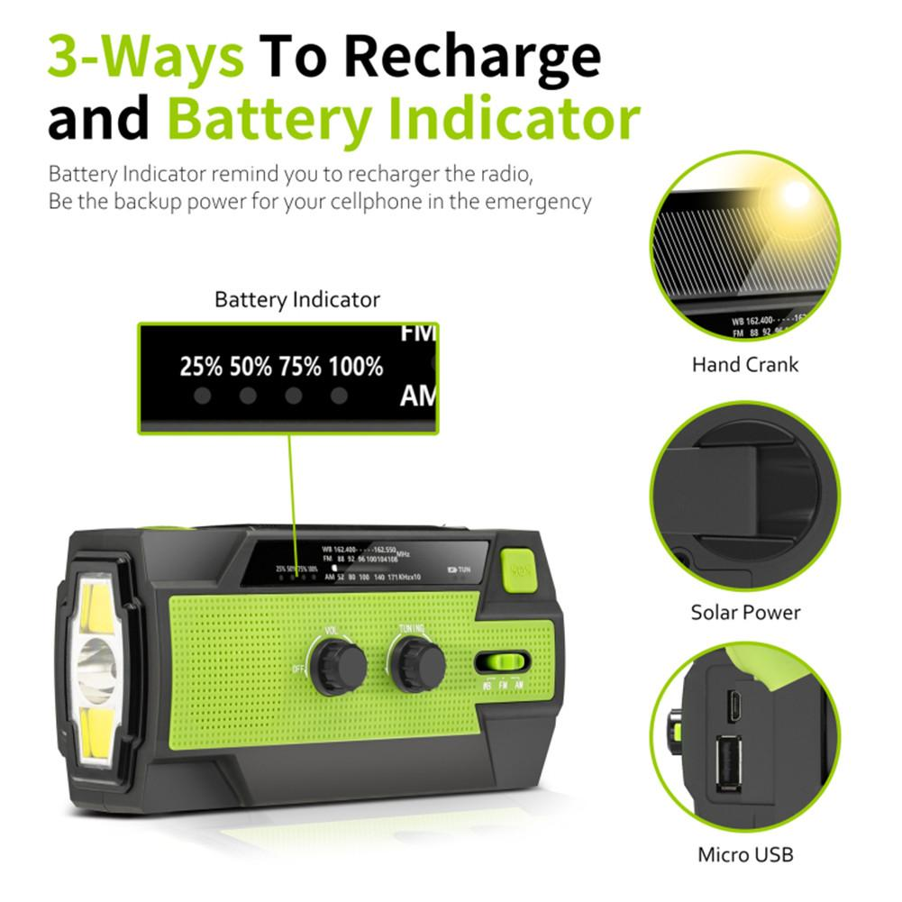 Solar Power Radio Powerbank