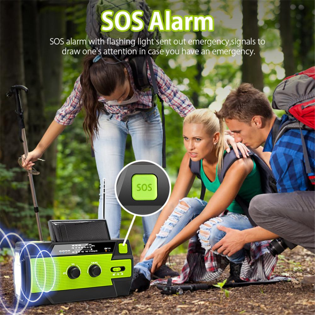 Solar Power Radio Powerbank