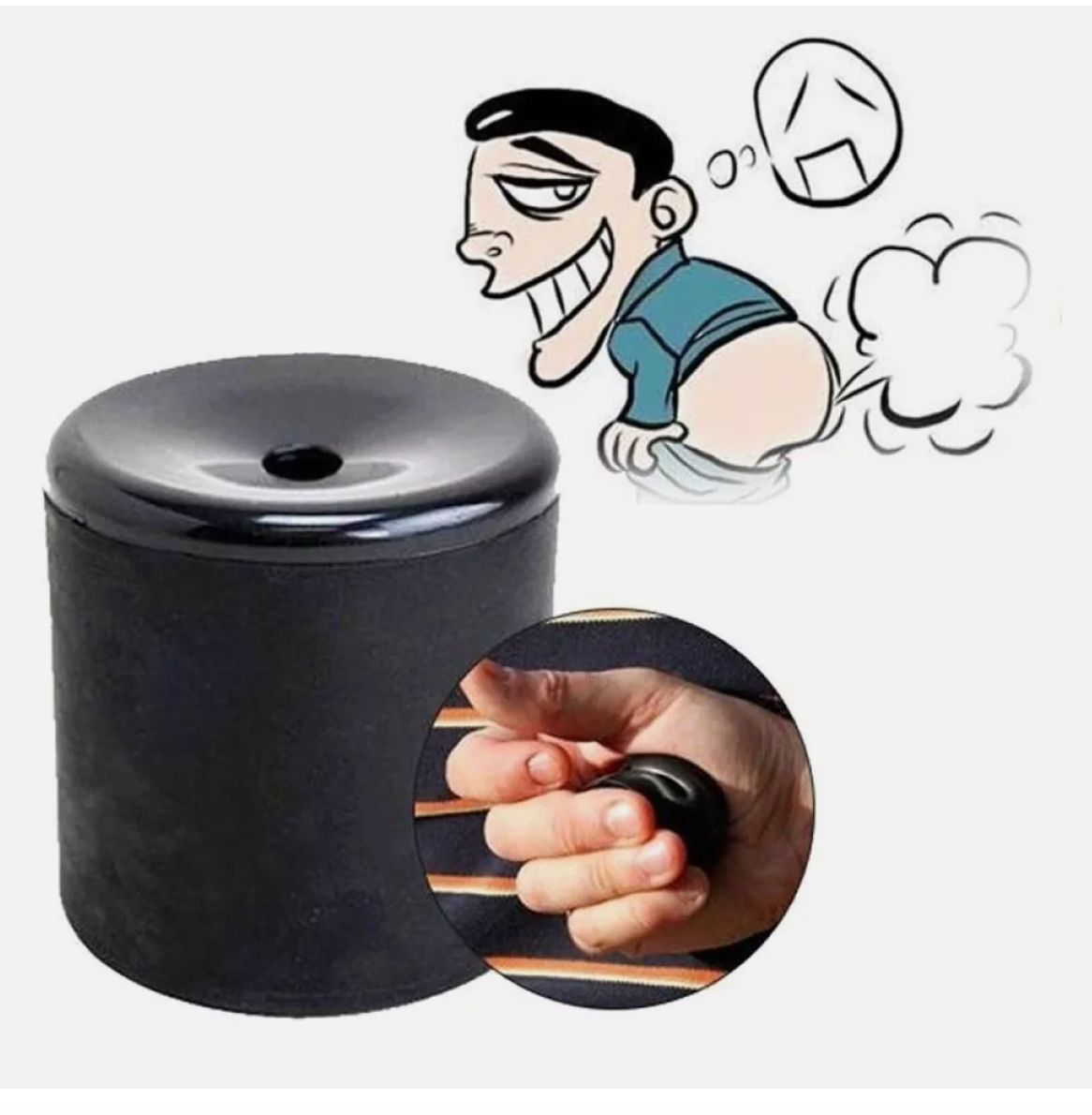 2PCS Create Farting Sounds Squeeze Toy Fun Fart Pooter Gag Joke Machine Party