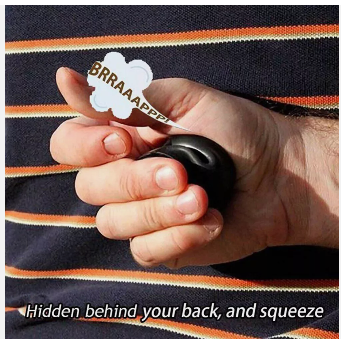 2PCS Create Farting Sounds Squeeze Toy Fun Fart Pooter Gag Joke Machine Party