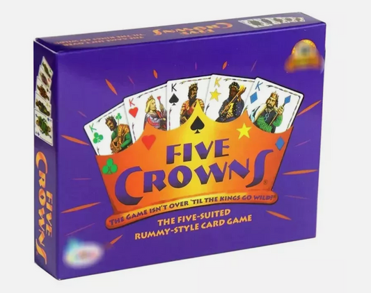 Five Crowns Card Game 5 Suites Classic Original Family Party Rummy Style Play
