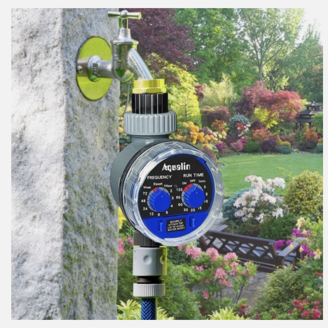 Electronic Water Tap Timer For Garden Hose AUTO Watering Irrigation Controller