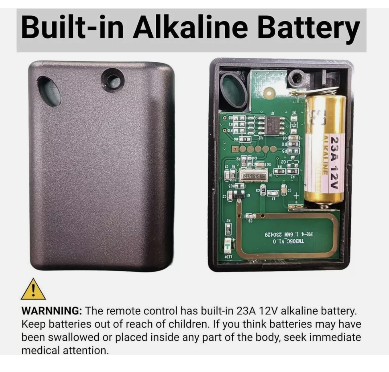 Gliderol TM-305C Garage Door Remote Control 3 Button