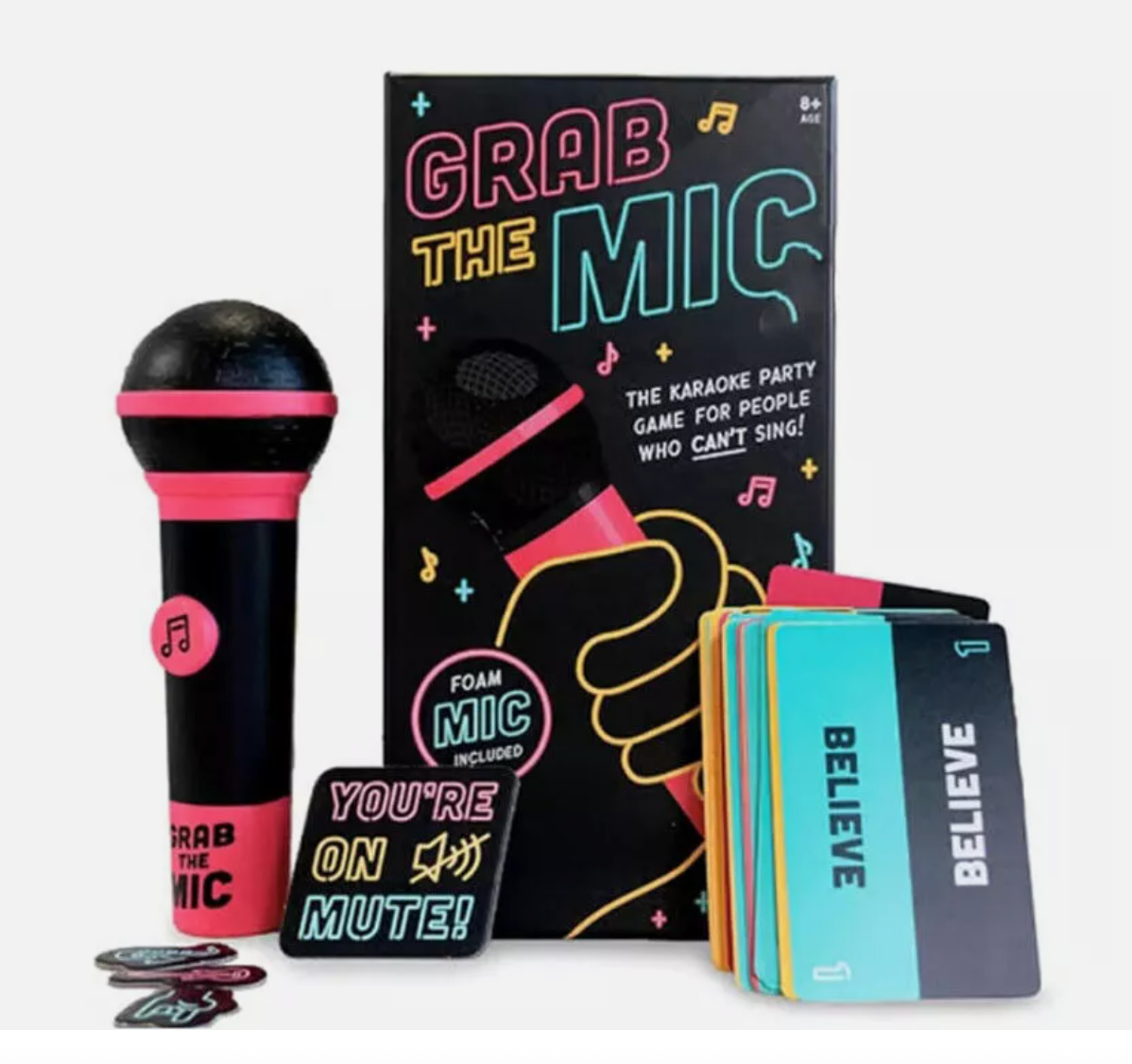 Lucky Egg Exciting Grab The Mic-The Family Karaoke Game 8+ Year Old,2-10 Players