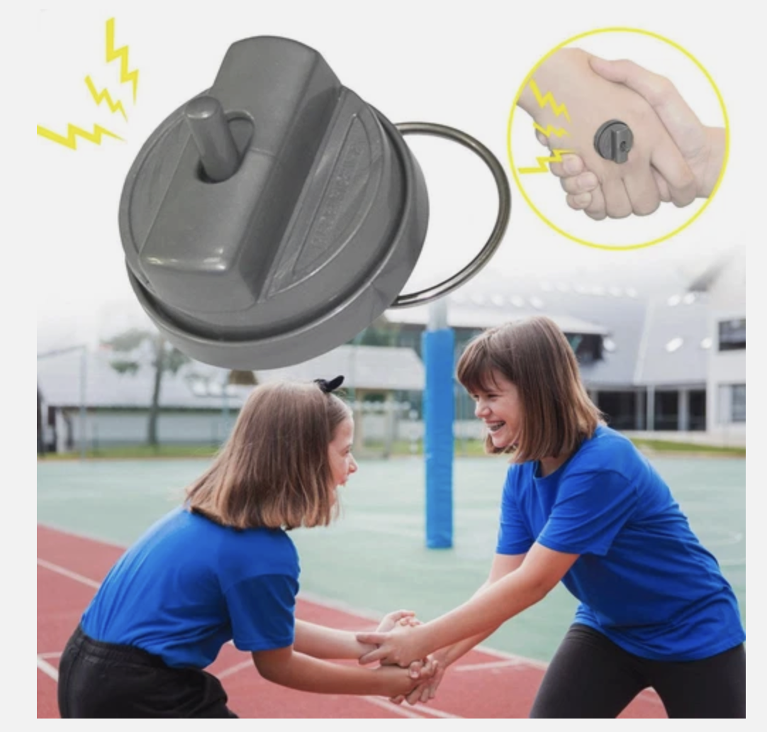 1PC Gag Joke Shocking Handshake Prank Toy Hand Buzzer Toy Friend's Gift