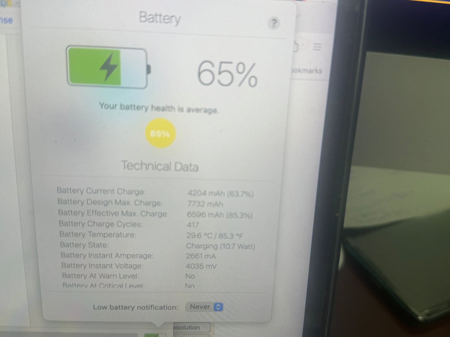 Excellent Apple iPad Pro 11" 64GB IOS 17 Battery Health 86%