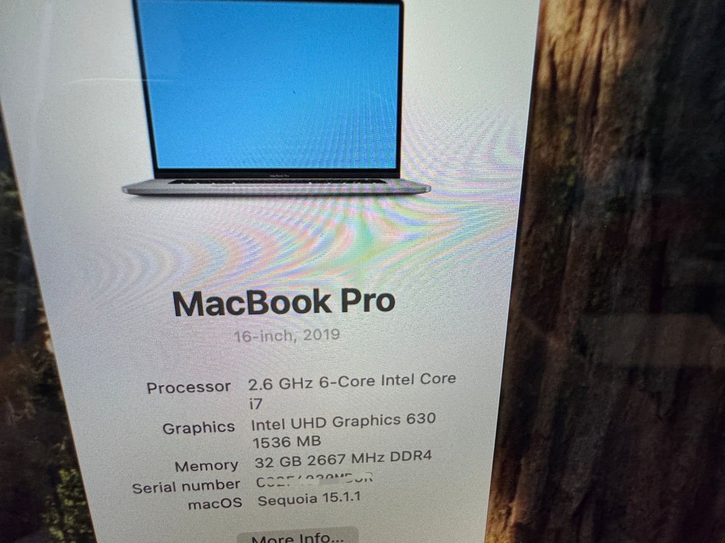 Excellent Apple MacBook Pro "Core i7" 16" 2021 32GB 512GB Touch ID Touch bar