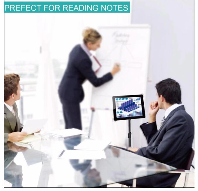 iPad 12.9'' | Tablet Tripod - Height Adjustable 360 Rotating Floor Stand